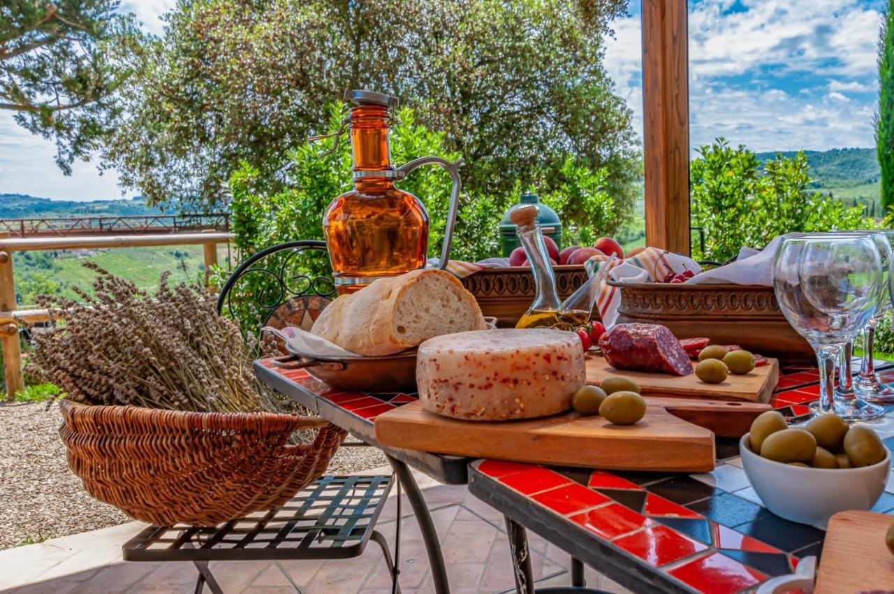 Villa Boccaccio San Gimignano Esterno foto